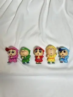 クレヨンしんちゃん 忍者フィギュア 5体セット