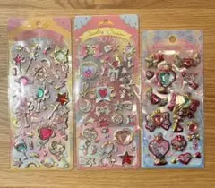 ドリーミーデコシール　セット　3点　セボンスター　シール　ステッカー　ぷっくり