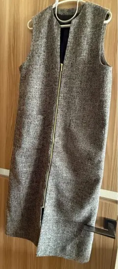 ロングワンピースノースリーブ