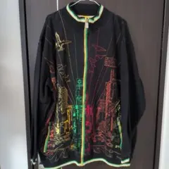 SOUTHPOLE ジップアップパーカー ブラック XL