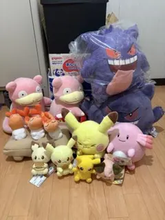 レックウザ ゲンガー ミミッキュ 1番くじ ポケモン ぬいぐるみ セット レックウザ ゲンガー ミミッキュ 1番くじ ポケモン ぬいぐるみ セット