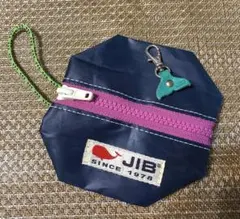【JIB】シーピッグ☆ネイビー×ピンク☆シッポチャーム付きのサムネイル