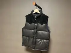 T*6様 ザ　リアルマッコイズ　ダウンベスト 38 ブラック 2026年最新】リアルマッコイ ダウンベストの人気アイテム - メルカリ
