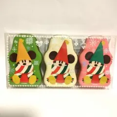 ミッキーマウス クリスマス空き缶3個セット