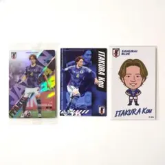 板倉滉 サッカー日本代表 モバガチャ ステッカー カード