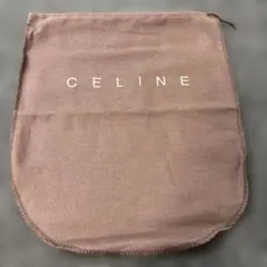 CELINE brown ロゴ収納巾着のサムネイル