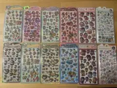 ボンボンドロップ・うるちゅるポップ・コットンパフィシールセット