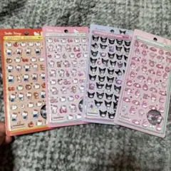 【正規品】サンリオ　ボンボンドロップシールミニminiハローキティマイメロクロミ