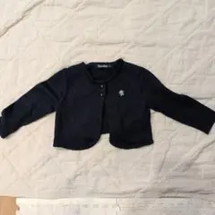 familiar カーディガン 90 ネイビー