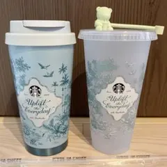 ステンレスタンブラーナチュラルブルー473ml リユーザブルコールドカップ