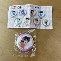 名探偵コナン 缶バッジ 1個　くら寿司　毛利蘭