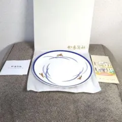 香蘭社製「オーキッドブルーム 」 花柄模様 21㌢プレート　新品のサムネイル