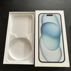 iPhone 15 128GB 空き箱のみ　ブルー用