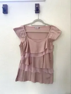ZAZIE✨使用頻度1回✨かわいいフリル付きブラウス✨お安くしました✨のサムネイル