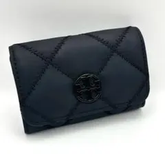 【極美品✨】トリーバーチ ブラック 名刺入れ カードケース ダイヤ キルティング