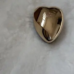 リファ　ハート型ゴールドヘアブラシ