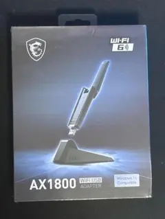 MSI GUAX18 AX1800 WiFi USB アダプター 本体のサムネイル