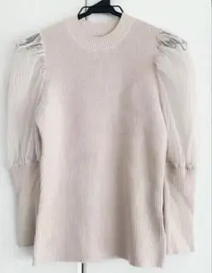 ⭐️美品⭐️SNIDEL パフスリーブ ニットトップス