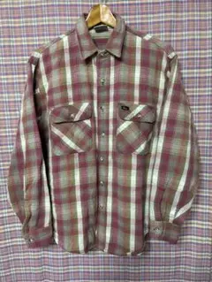 Prentissプレンティス◼️80sビンテージ◾️ワーク・ネルシャツ◼️USA製