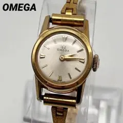 OMEGA オメガ ラウンド　手巻き　腕時計 ゴールド　レディース　ヴィンテージのサムネイル