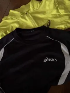 アシックス　長袖　半袖　ハーフジップ　Tシャツ　トレーニング