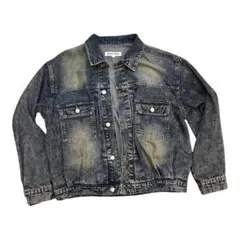 美品 Jungle Storm デニムジャケット ケミカルウォッシュ Lのサムネイル