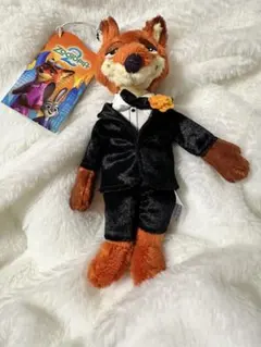 Zootopia ニック・ワイルド タキシードぬいぐるみ