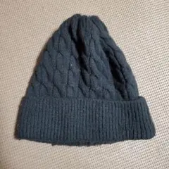 ブラック ニット帽 56-58cm