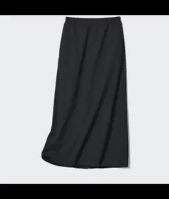 UNIQLO ウルトラストレッチエアリズムロングスカート ブラック Ｍサイズ