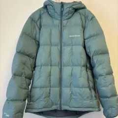 mont-bellネージュダウンパーカー ブルーグリーン BGN Mサイズ