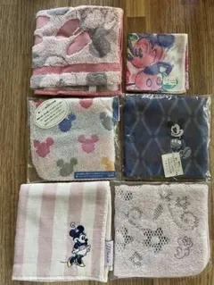 ミッキー・ミニー ハンカチ　まとめ売り