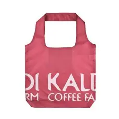 カルディ エコバッグ スモーキーピンク