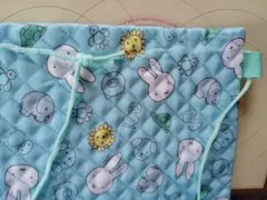 miffy 動物柄 手提げバッグ
