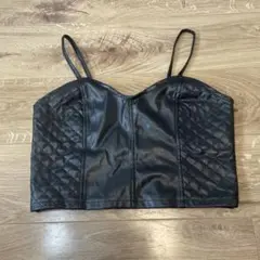 JOLIE & JOY ブラックビスチェ Lサイズ