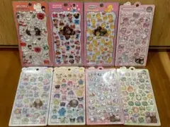 シール8枚セット　ボンボンドロップシール　プチドロップステッカー　うるちゅる