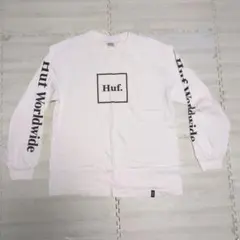Huf ホワイト 長袖Tシャツ Mのサムネイル