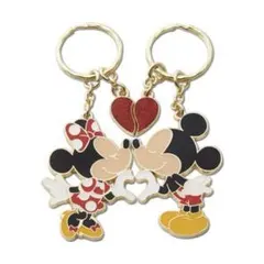 【未使用品】Disney ペアキーホルダー