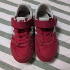 NewBalance　ニューバランス313　キッズスニーカー　18 レッド靴