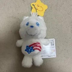 ケアベア ぬいぐるみマスコット　白