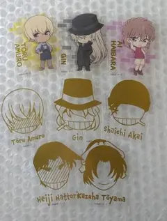 名探偵コナン ダイカットクリアステッカー 8枚セット