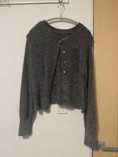 AZUL by moussy ラメ入り カーディガン