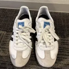 adidas スニーカー SAMBAホワイト/ブラックサンバ