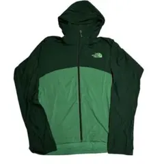 상태좋음 THE NORTH FACE スワローテイルフーディー グリーン ナイロン