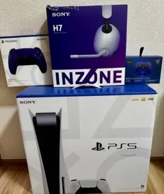 PlayStation 5 本体 + ヘッドセット + コントローラーセット