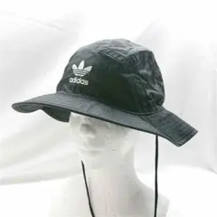 adidas アディダス バケットハット 黒 スポーティー アウトドア キャンプ