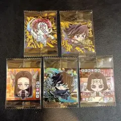 鬼滅の刃 ディフォルメシール 5枚セット カナエ カナヲ 他