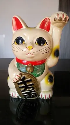 招き猫　猫　ネコ　古道具　昭和レトロ　アンティーク