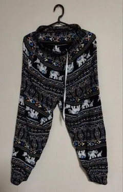 タイパンツ 象柄 Freeサイズ