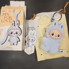 R*様 POPMART ラブブ PIN FOR LOVE イニシャル