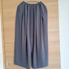 r.p.sグレー ワイドパンツ サイズF